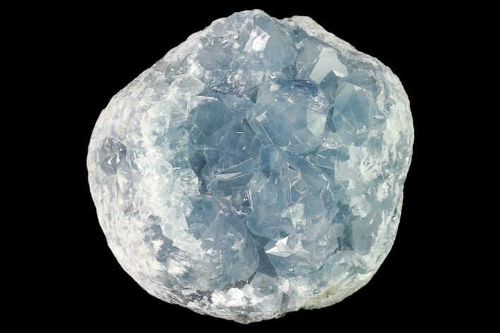 Sky Blue Celestine (Celestite) Crystal Cluster - Madagascar #139426